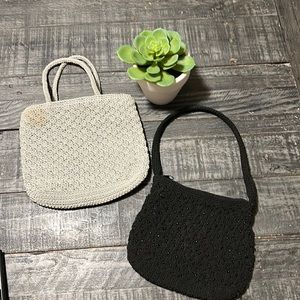 LOT OF 2 EVENING BAGS